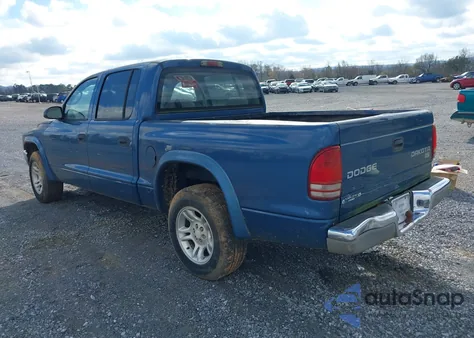 2004 Dodge Dakota Slt from USA, damaged, VIN 1D7HL48N94S657302